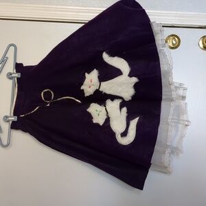 Handmade Kids Poodle Skirt